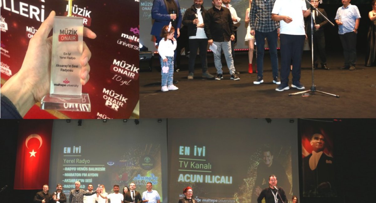 AKSARAYIN SESİ RADYOSU ÖDÜLE DOYMUYOR..